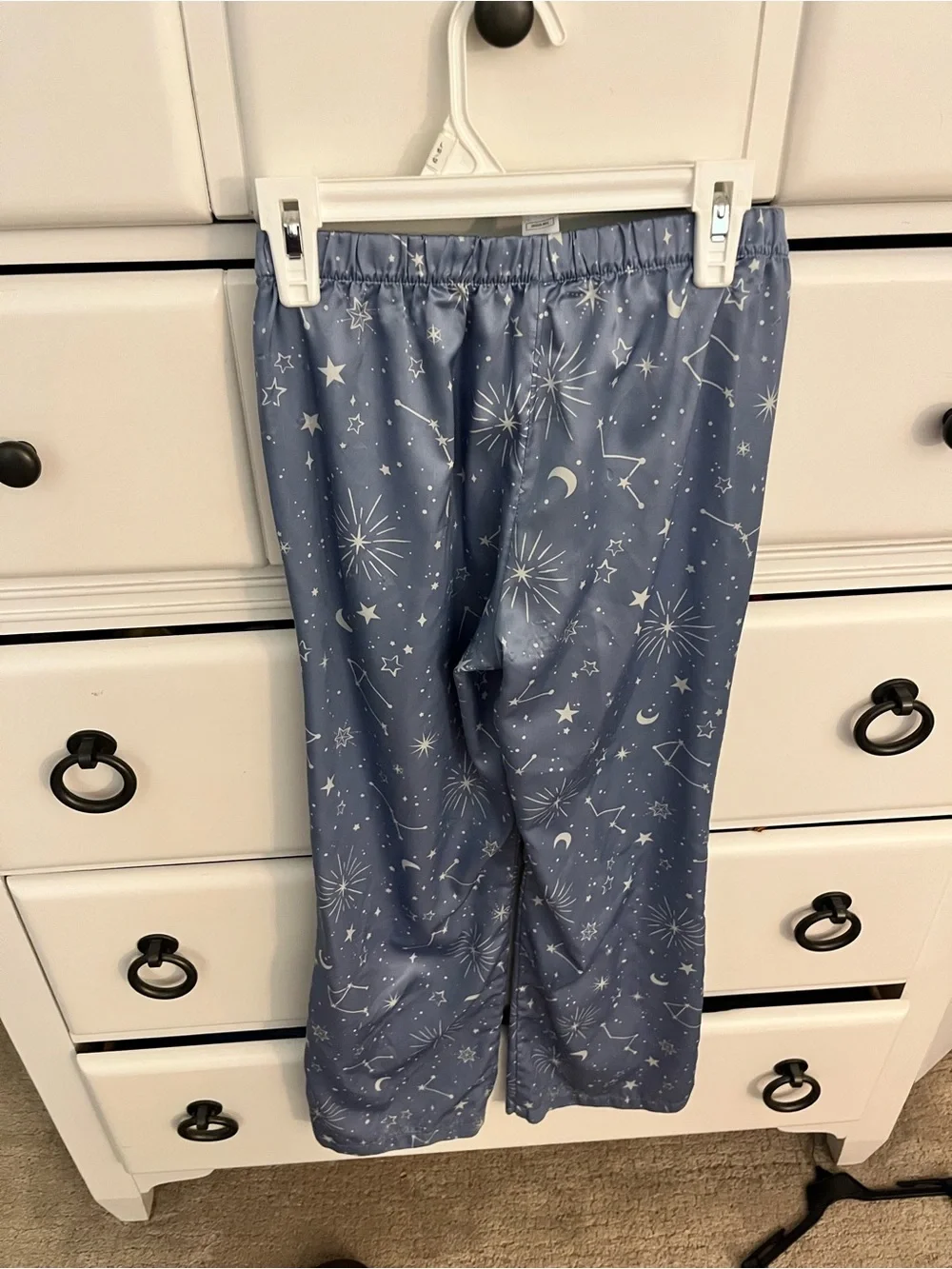 Justice Blue Star & Constellation Pajama Pants